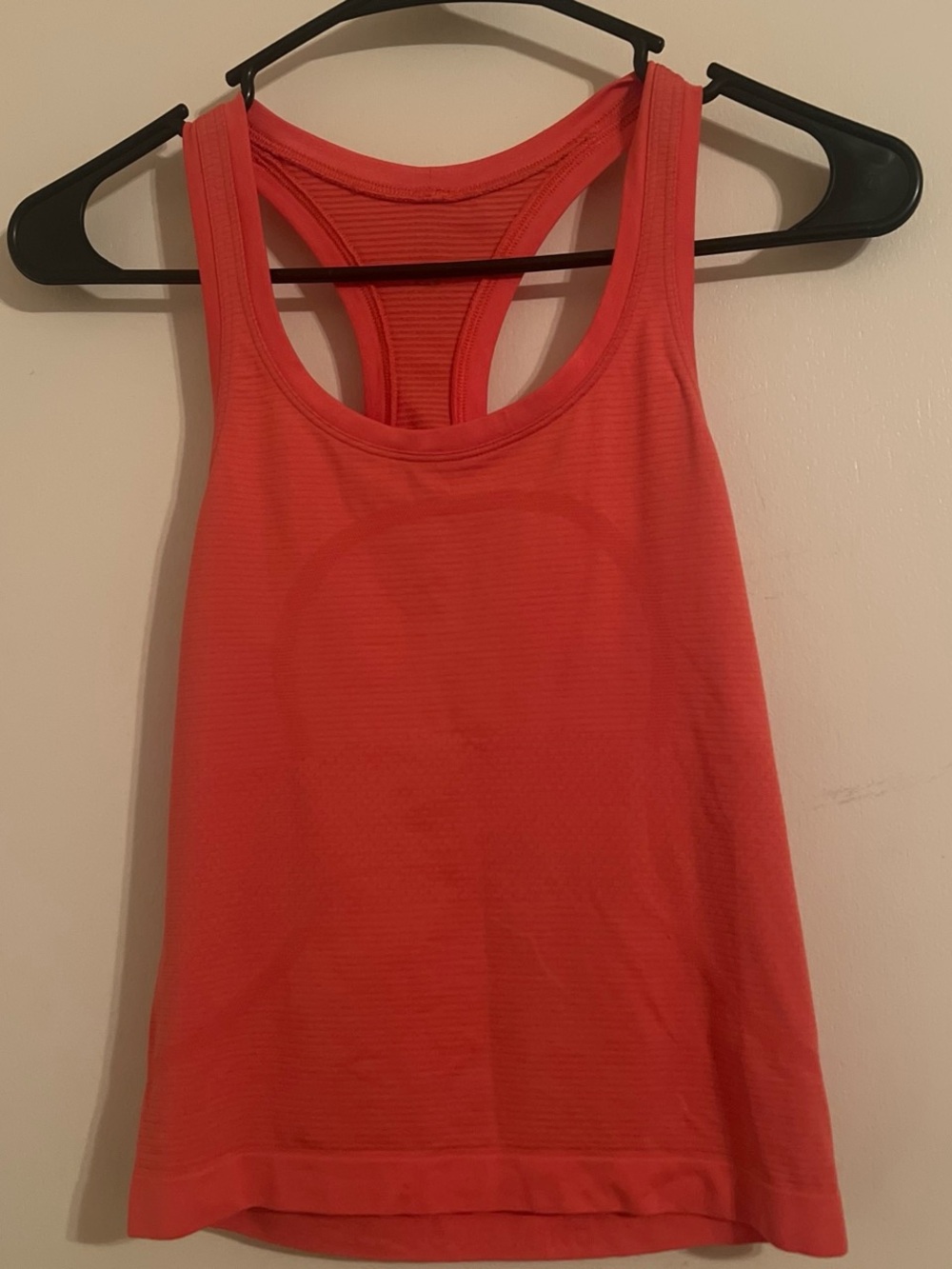 Like new Women’s Lululemon size 2 Racerback Tank Top - orange